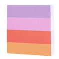 thumbnail image 1 of Noted by Post-it® Printed Notes NTD5-33-ST-EF, Blue Rainbow-Striped Square Notes, 2.9 in x 2.8 in, 1 Pad/Pack, 100 Sheets/Pad, 1 of 2