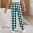 thumbnail image 4 of Cowsor Girls Graphic Print Sweatpants Athletic Drawstring Joggers Cute Track Pants with Pockets for Kids, 4 of 6