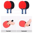 thumbnail image 2 of Ensemble de Raquettes de Tennis de Table 2 Palettes de Ping-Pong et 3 Pochettes de Rangement pour Balles de Ping-Pong, 2 of 8