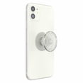 thumbnail image 5 of Popsockets PopGrip Clear Glitter Silver Phone Grip & Stand, 5 of 5
