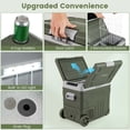 thumbnail image 4 of Costway 12 Volt Car Refrigerator 53 QT Portable Car Fridge with -4℉~68℉ Adjustable Range, 4 of 10