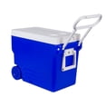 thumbnail image 2 of Heat 32L Rolling Cooler Ice Chest Camping Outdoor Picnic Portable Heat Insulation Box, 2 of 5