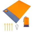 thumbnail image 1 of Extra Large Beach Blanket Beach Blanket Sandproof, Extra Large Beach Mat, Big & Compact Sand Free Mat Quick Drying, Portable Outdoor Camping Blankets Sand Free Beach Blankets, 1 of 6