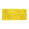 thumbnail image 2 of Plush Velvet Fleece Bath Mat - Ultra Soft & Water Absorbent, Non-Slip Backing, Machine Washable, Modern Solid Color Bathroom Rug, Yellow, JKODE, 2 of 9