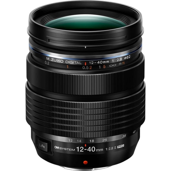 Olympus M.Zuiko Digital ED 12-40mm F2.8 PRO II for Micro Four Thirds System Camera Weather Sealed Design Fluorine Coating MF Clutch Compact Zoom Lens