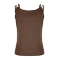 thumbnail image 4 of LSLJS Débardeurs à Bretelles Spaghetti pour Femmes Camisole d'Été Décontractée Unie pour Femmes, 4 of 6