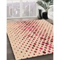 thumbnail image 3 of Ahgly Company Tapis de Zone Carré Orange Lavable en Machine, 4 Pieds Carré, 3 of 7