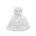 thumbnail image 3 of Oyolan Robe de Demoiselle d'Honneur pour Bébé Fille, Robe de Fête Formelle de Mariage, Robe de Baptême en Tulle, Robe de Princesse pour Concours, Blanc 3, 3 of 5