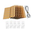 thumbnail image 3 of Tignapoo KKmoon 6V Perles de Lampe LED pour Réparation de Rétroéclairage de TV LCD - 50 Pcs avec Fil 2M Optionnel, Idéal pour Modèles de 32-65 Pouces, Matériau Durable FR4, Couleur Blanche, 3 of 5