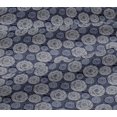thumbnail image 5 of oneOone Tissu Jersey Viscose Imprimé Cercle par Yard 60 Pouces de Large, 5 of 5