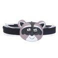 thumbnail image 2 of Kids Headlamp Cute Animal Headlamp Raccoon Appearance 2 Lighting Modes Lightweight Battery Powered Plastic LED Headlight Button Control For Children White Light, 2 of 8