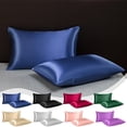 thumbnail image 1 of Sentmoon Pillow Covers Pillow Case 2PCS Pillowcase A Chilling Body Pillowcase for Hot Sleepers and Night Sweats Suitable for All Seasons Breathable and Velvet Soft Full-length Pillowcase, 1 of 7