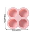 thumbnail image 2 of TIELUTT Silicone Baking for Four Connected Cylinder Cakes Baking Sheets for Oven Stainless Steel Bakeware Organizer Pull Out Baking Pan with Rack Baking Sheets for Oven Nonstick Set Baking Pans for O, 2 of 2