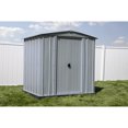thumbnail image 2 of Arrow Classic 6 x 5 x 6 ft Charcoal Steel Storage Shed, 2 of 9