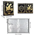 thumbnail image 3 of Trading Card Holder Card Album Binder, Protection Folder Book Collectible Card Album, 9-Pocket with 24-Pages 432-Trading Cards Capacity, Present for Children-AAC5, 3 of 5