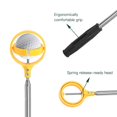 thumbnail image 3 of Outil de Récupération de Balles de Golf, Attrape-Balles Télescopique en Acier Inoxydable avec Libération à Ressort, Ramassage de Balles 80,3 Pouces, pour Étang d'Eau Lac, Buisson et Boue Accessoires d'Entraînement au Golf, 3 of 7