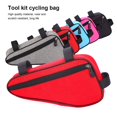 thumbnail image 2 of Bicycles Front Tube Bag Road Bikes Anti-scratched Hanging Triangular Bags Pouch Keys Wallet Saddle Holder Pocket Outdoor, 2 of 8
