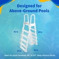 thumbnail image 3 of Échelle en forme de A repliable pour piscine hors terre, 3 of 7
