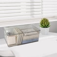 thumbnail image 4 of Storage Boxes with Lids,Transparent Mask Stationery Storage Box Office Supplies Cosmetic Storage Box Desktop Storage Acrylic Organising Box,Storage Box with Lid,Box of Masks, 4 of 7