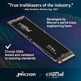 thumbnail image 3 of Crucial P3 Plus - SSD - 1 TB - internal - M.2 2280 - PCIe 4.0 (NVMe), 3 of 6