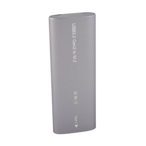 M.2 SSD Enclosure, NVME NGFF SSD Enclosure Stable Plug and Play High Speed Transmission Lightweight  for M.2 SSD