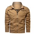 thumbnail image 4 of Veste Ample à Col Rabattu pour Hommes Automne et Hiver Grande Taille avec Poches, 4 of 6