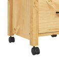thumbnail image 2 of vidaXL Kitchen Trolley Rolling Cart on Wheels Living Room Solid Wood Pine, 2 of 6
