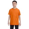 thumbnail image 1 of Hanes 54500 Youth Tagless T-Shirt - Orange - Small, 1 of 1