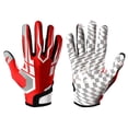 thumbnail image 1 of Gants de Baseball pour Frapper, Gants de Protection de Sport à Élasticité Ajustée Antidérapants à Mailles Rouges pour l'Extérieur S,m,L, 1 of 1