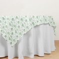 thumbnail image 2 of LNGOOR Nappe Ronde 108” en Polyester pour Mariage Fête Banquet Restaurant - Blanc, 2 of 6