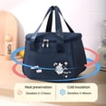 thumbnail image 4 of Chmadoxn Rangement et Organisation de Cuisine, Organisateurs et Rangement de Garde-Robe, Sac-Repas avec Sac Isotherme pour Riz Sac à Lunch Grande Capacité Sac à Glace Imperméable Sac à Lunch de Bureau Bento Sack, 4 of 6