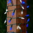 thumbnail image 3 of Novelty C6 70 LED Hanukkah & Christmas String Lights, Blue & Pure White, 3 of 8