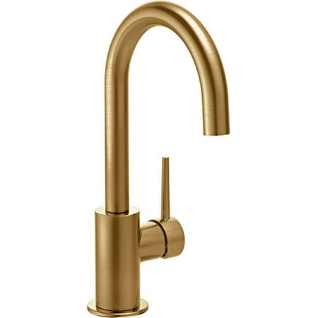Delta Faucet Trinsic Single-Handle Bar-Prep Kitchen Sink Faucet Champagne Bronze 1959LF-CZ