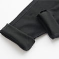 thumbnail image 4 of GDREDA Girls' Basic Solid Full Length Cotton Soft Leggings (Black,4-5 Years), 4 of 5