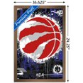 thumbnail image 2 of NBA Toronto Raptors - Maximalist Logo 23 Wall Poster, 22.375" x 34", 2 of 4