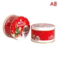 thumbnail image 1 of Christmas Candy Tins Decor  Candy Cookie Packaging Jar Candle Containers, 1 of 4