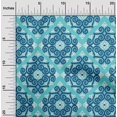 thumbnail image 1 of oneOone Viscose Chiffon Fabric Swirl Ikat Decor Fabric Printed BTY 42 Inch Wide, 1 of 4