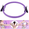 thumbnail image 4 of Yoga ,Lightweight Pilates  Workout Fitness Double Handled Exercise Circle with Soft Handles Home Training Equipment, 4 of 8
