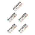 thumbnail image 2 of Thinsony Natural Conch Chip Nail Sticker Set High Brightness Nail Decals Kit Manicure Beauty Supplies 1 5Set, 2 of 6