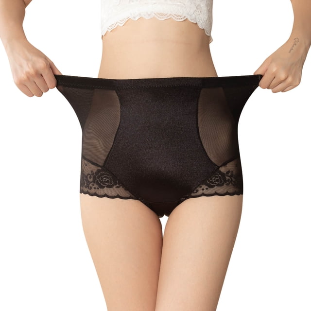 B91xZ Culottes Bikini Sans Couture Imprimées pour Femmes, G Noir