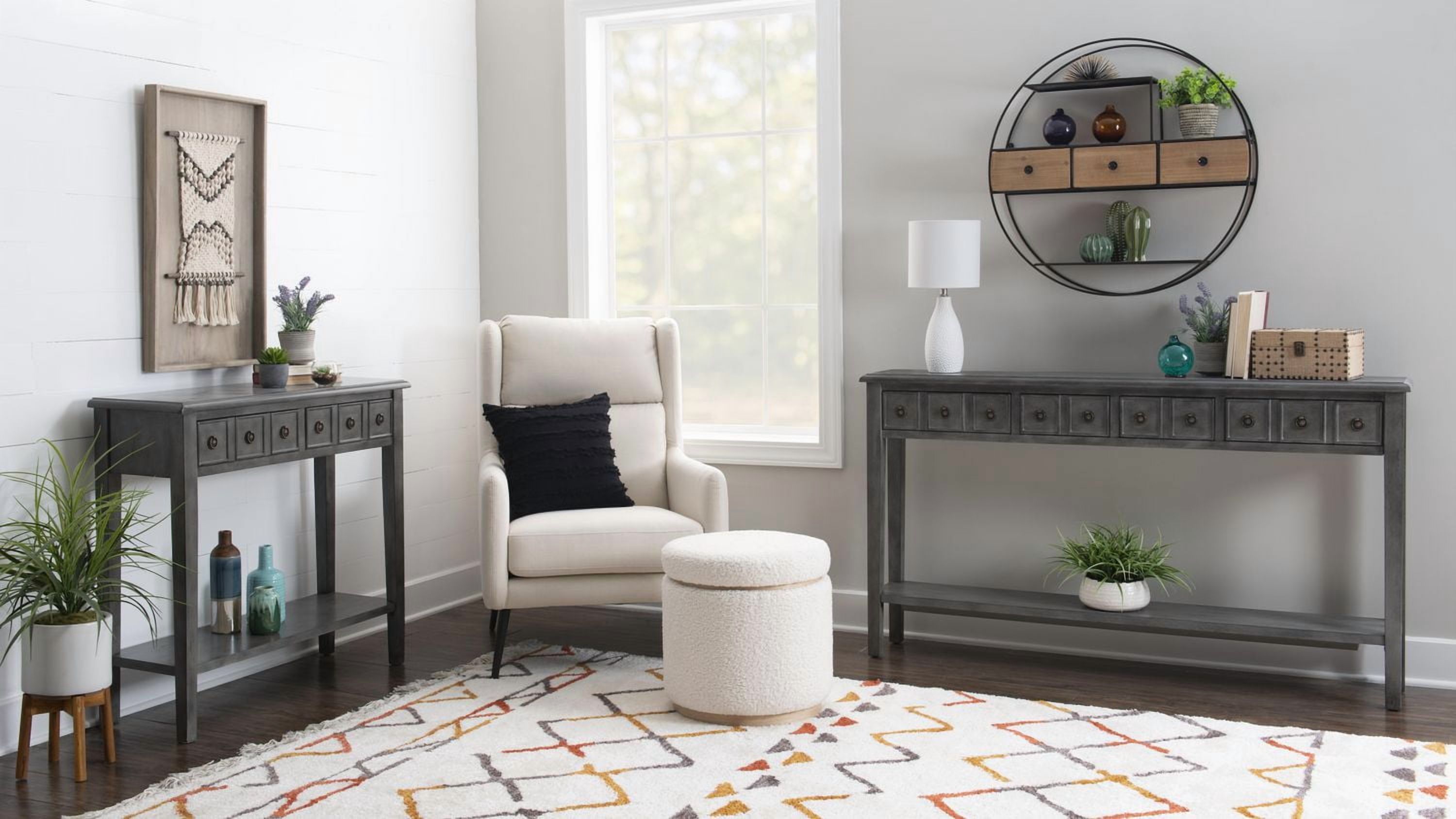LaMonica Long Console, Grey