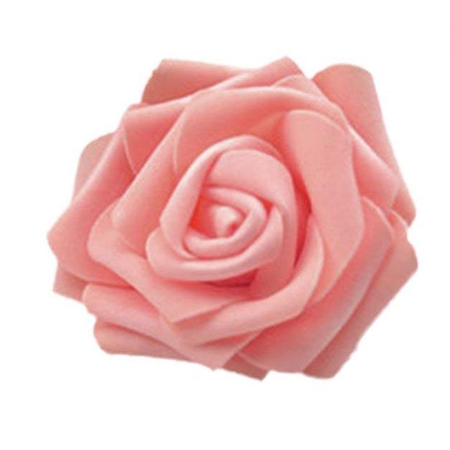50pcs Artificial Bionic Flowers PE simulated roses ; Foam Fake Lifelike Roses Wedding Egagement Decorations