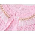 thumbnail image 4 of RXIRUCGD Veste/veste Décontractée à Capuche pour Enfants avec Boutons Perforés, Col Rond, Manches Longues (Rose, Taille : 9-10 Ans), 4 of 7