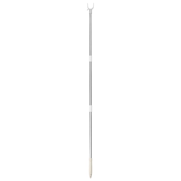 Pole Closet Hook Reach Stick Retractable Long Rod Clothing Adjustable Garment Telescoping Shepherds Blind Disc Extending