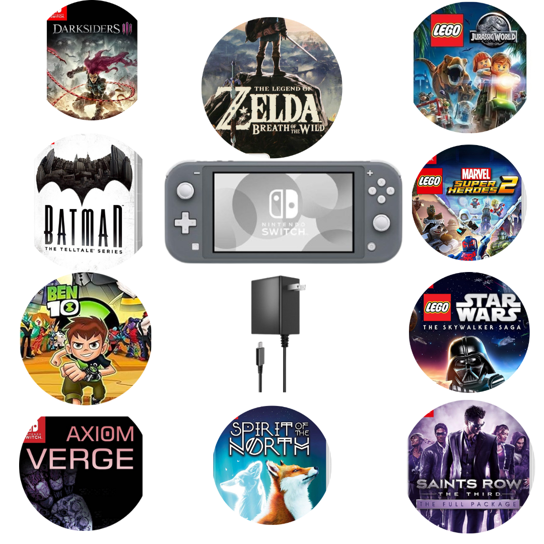 Nintendo Switch Lite Game Console Action & Adventure Pack