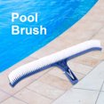 thumbnail image 4 of 18 Inch Swimming Pool Cleaning Brush Pool Brush Set,Long Handle Pool Scrub Brush Swimming Pool Brush Aquarium Tools Extra Scrubbing Power Heavy Duty for Spa Pond,Pool Tools, 4 of 9
