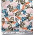 thumbnail image 1 of Soimoi Polyester Crepe Fabric Artistic Flower Decor Fabric Printed Yard 52 Inch Wide, 1 of 3