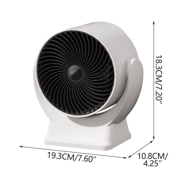 Compact Home Heater 600 W 220 V Energy-Efficient Portable Space Heater with Overheat Protection and Automatic Shut-Off