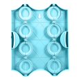 thumbnail image 1 of Fufafayo Dumpling 8 Grid Dumpling Maker, DIY Dumpling Press Kitchen Tool, Plastic Dumpling for Wonton Gyoza, Easy Dumpling Maker for Home Cooking and Family Fun, 1 of 4