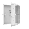 thumbnail image 4 of Best Access Doors Panneau d'Accès en Métal Ignifuge 8 Pouces x 8 Pouces Non Isolé pour Cloison Sèche – Acier Blanc, Porte d'Accès en Métal pour Mur et Plafond Ignifuge avec Bride, Montage Affleurant, Loquet à Clapet, HT-BAC-FRN, 4 of 8